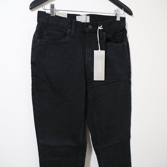 NWT Everlane The Slim Fit Jean Low Stretch Men's Black Size 28x32 - Picture 3 of 9